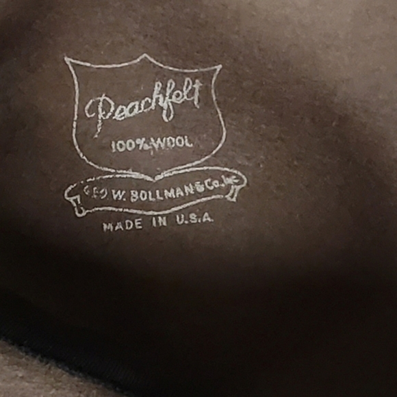 Peachfelt Vintage Light Mocha Wool Hat - Picture 4 of 5